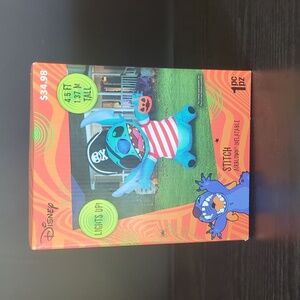 2024 Disney Lilo &‎ Stitch Pirate Light Up Halloween Airblown Inflatable 4.5'